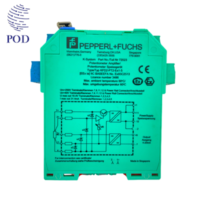 BRAND : PEPPERL + FUCHS  Part Number : 72023 KFD2-PT2-Ex1-5